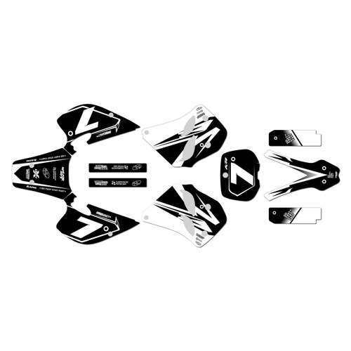ktm 125sx graphics kit 1993-1997 bolt series white