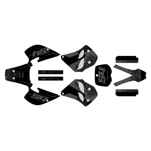 KTM 125SX & 250SX graphics kit 1993-1997 fatality series smoke