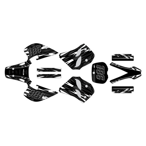 ktm 300exc graphics kit 1993-1997 twitch series white