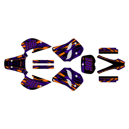 ktm 125exc graphics kit 1993-1997 twitch series purple