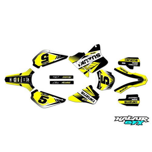 Graphics Kit for Suzuki RM80 UFO RESTYLE (2001-2023) Turbo Series