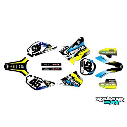 Graphics Kit for Suzuki RM85 UFO RESTYLE (2001-2023) Division Series