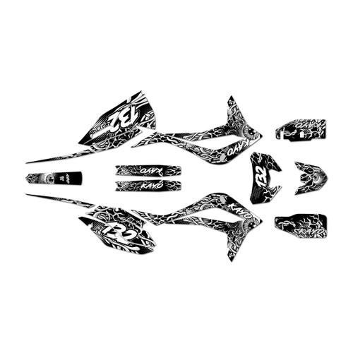 kayo kt250 graphics kit 2021-2026 core series white