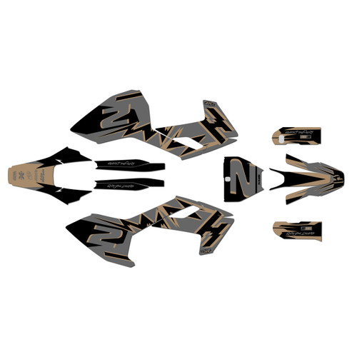 husqvarna fs450 graphics kit 2016-2018 vision series tan