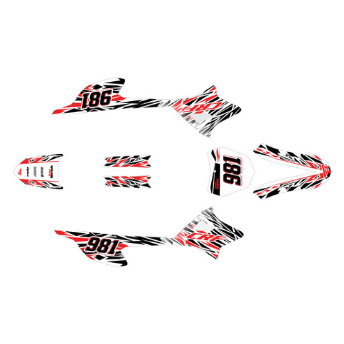 honda crf-e2 graphics kit 2022-2026 twitch series red-shift