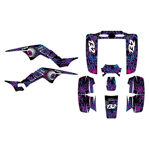 Graphics Kit for Honda TRX250R (All years) Core Series