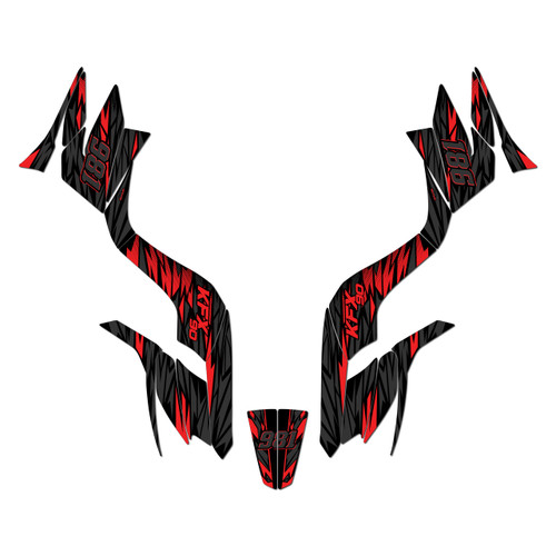 KAWASAKI KFX 90 Graphics Kits | All Years | KalairGFX