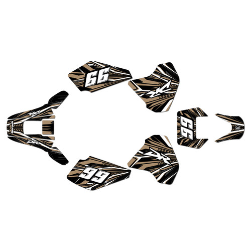 suzuki dr350 graphics kit 1990-2000 prime series tan