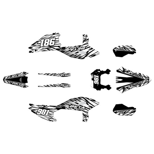 beta rrx-pro graphics kit 2025-2027 twitch series white