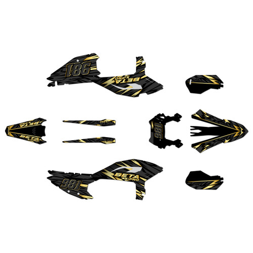 beta rrx-pro graphics kit 2025-2027 twitch series gold