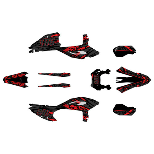 beta rr-s graphics kit 2025-2026 twitch series red
