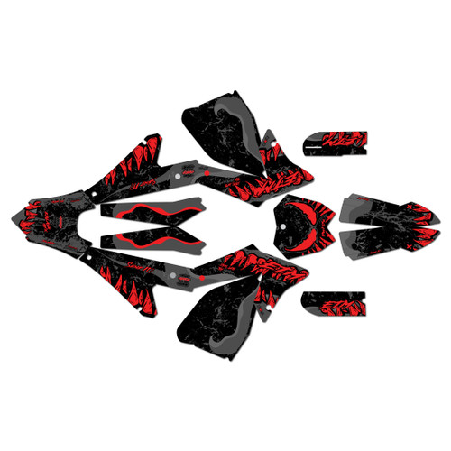 electro co etm rtr graphics kit all years carnage series red-shift
