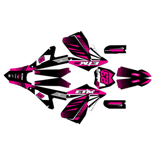 electro co etm rtr graphics kit all years fh series magenta