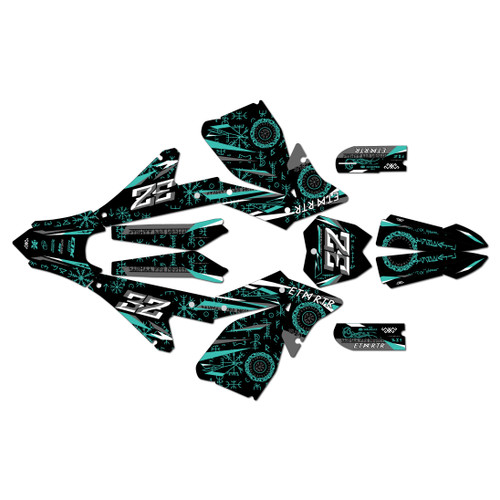 electro co etm rtr graphics kit all years midgard series teal