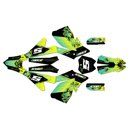 electro co etm rtr graphics kit all years night series green