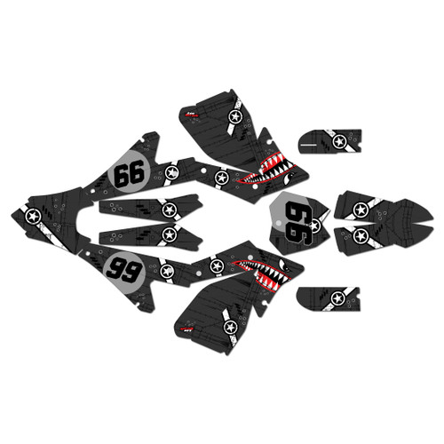electro co etm rtr graphics kit all years predator series smoke