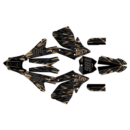 electro co etm rtr graphics kit all years twitch series tan