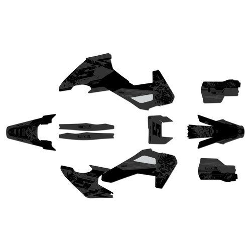 husqvarna te250 graphics kit 2026-2027 nightcity series smoke