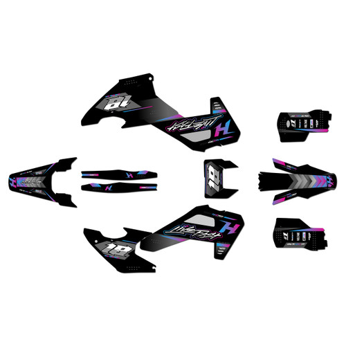 husqvarna te250 graphics kit 2026-2027 rebel series cm