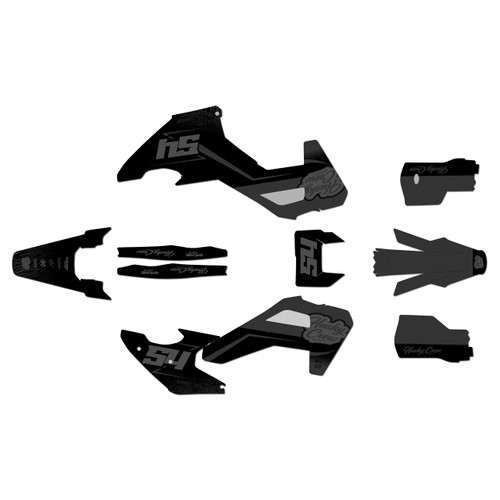 husqvarna fe350 graphics kit 2026-2027 fatality series smoke