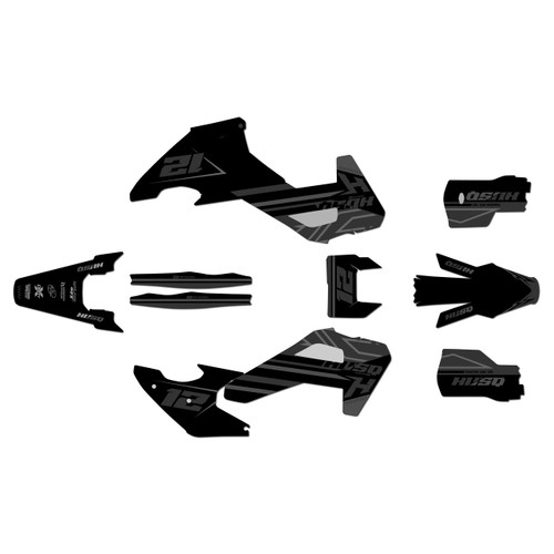 husqvarna fe350 graphics kit 2026-2027 serenity series smoke