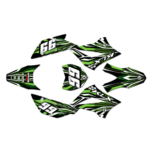 Graphics Kit for Kawasaki KLX110 (2010-2024) Prime Series