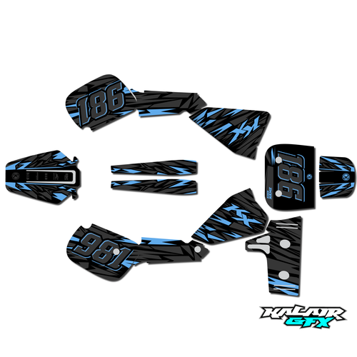 Graphics Kit for Kawasaki KX60 (1984-2004) Twitch Series