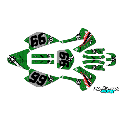 Graphics Kit for Kawasaki KX85 (2001-2013) Predator Series