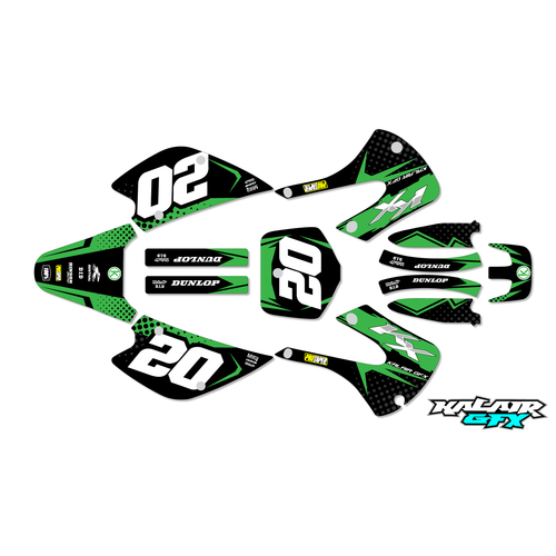 Graphics Kit for Kawasaki KX85 (2001-2013) Spear Series