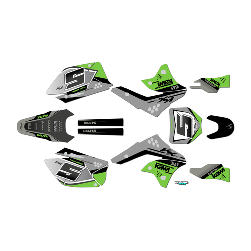 Graphics Kit for Kawasaki KX250F (2006-2008) Venom Series
