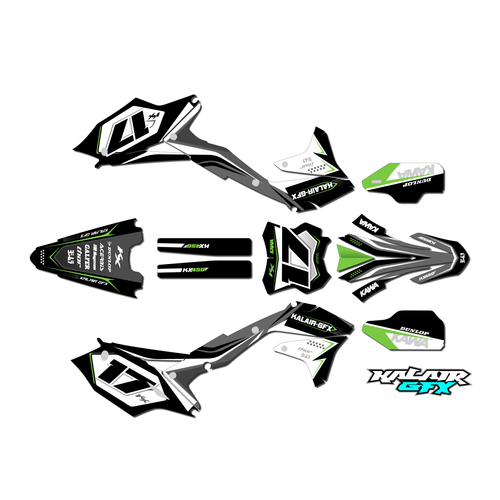 Graphics Kit for Kawasaki KX450F (2016-2018) Stellar Series