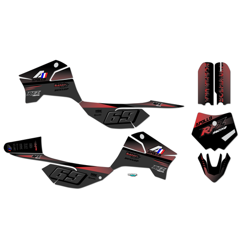 Graphics Kit for Apollo RFZ X4-X6 X14-X19 (2016-2023) Voltaic Series