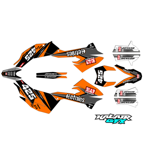 Graphics Kit for KTM 690 SMC-R (2012-2013) Enigma Series