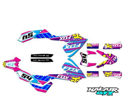 Graphics Kit for KTM 690 SMC (2008-2011) Split Series