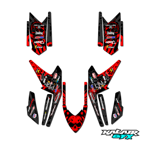 Graphics Kit for Arctic-cat DVX 400 (2005-2008) Revolt Series