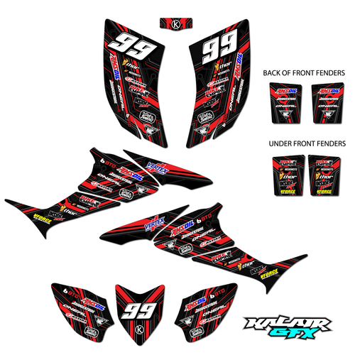 Graphics Kit for Honda TRX90 (2006-2023) Electron Series