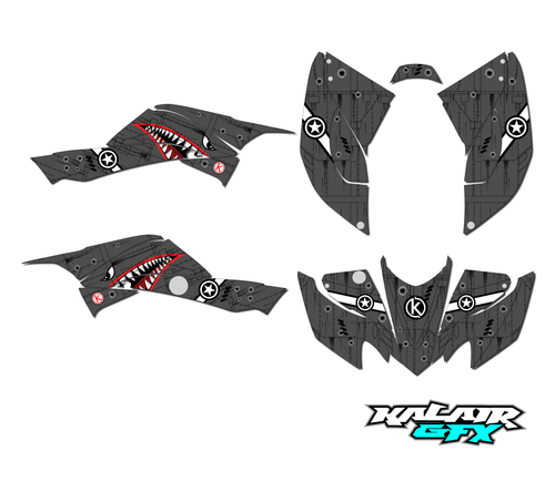 Graphics Kit for Honda TRX400EX (2008-2016) Predator Series