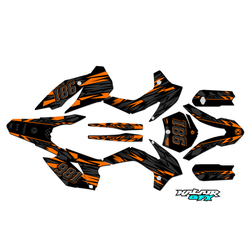 Graphics Kit for KTM Motocross 2-stroke 85 SX 85SX (2015-2017) Twitch Series