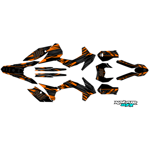 Graphics Kit for KTM 500EXC (2016) Twitch Series