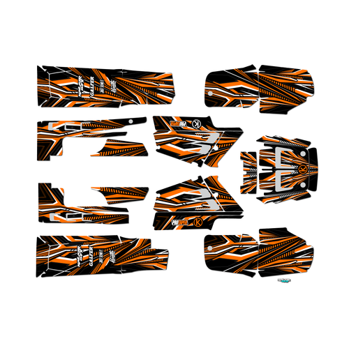 Graphics Kit for Yamaha BANSHEE 350 (1987-2012) Prime Series