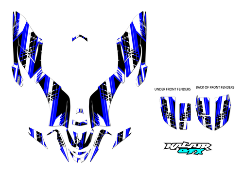 Graphics Kit for Yamaha RAPTOR 125 (All years) Swift Series