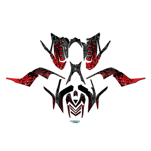 Graphics Kit for Yamaha RAPTOR 700 (2006-2012) Revolt Series