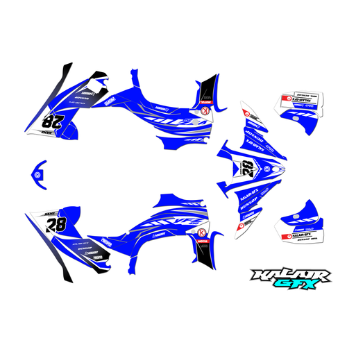 Graphics Kit for Yamaha YFZ450R (2014-2023) Factory Series