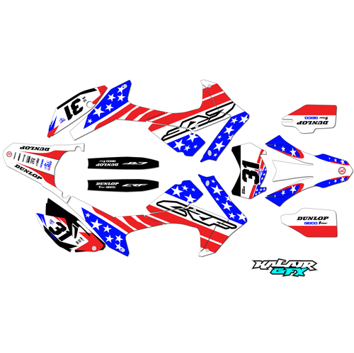 Graphics Kit for Honda CRF250L (2012-2016) Usa Series