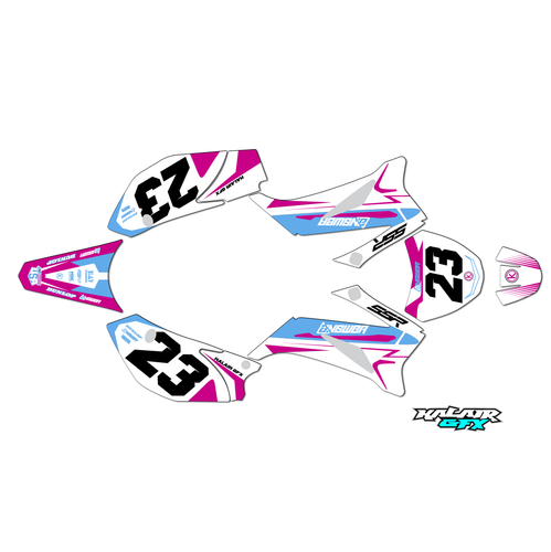 Graphics Kit for SSR SR125TR (2021+) Evader Series