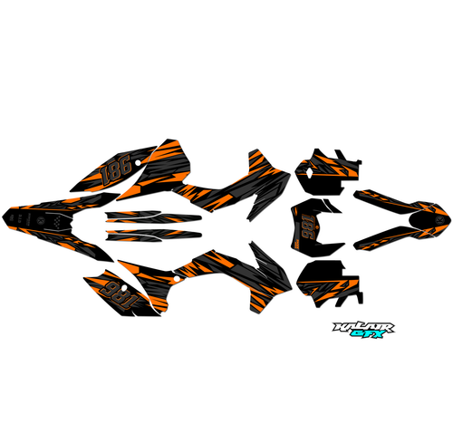 Graphics Kit for KTM 500 EXCF (2014-2015) Twitch Series