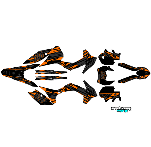 Graphics Kit for KTM 500 XCF-W (2014-2015) Twitch Series