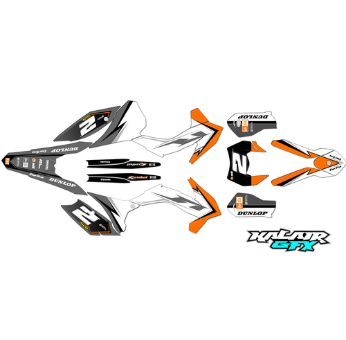 Graphics Kit for KTM 350 XCF-W (2016) Razor Series