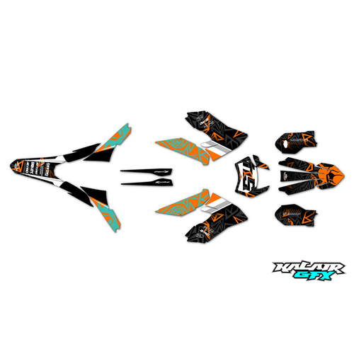 Graphics Kit for KTM FREERIDE E-XC (2018-2023) Cyrus Series