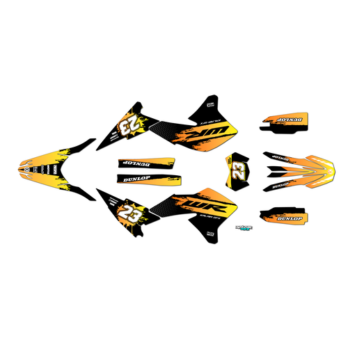 Graphics Kit for Yamaha WR250X (2008-2021) Splash Series